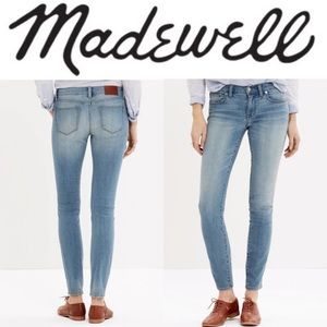 NWT Madewell Skinny Skinny Jeans sz 28 Taller